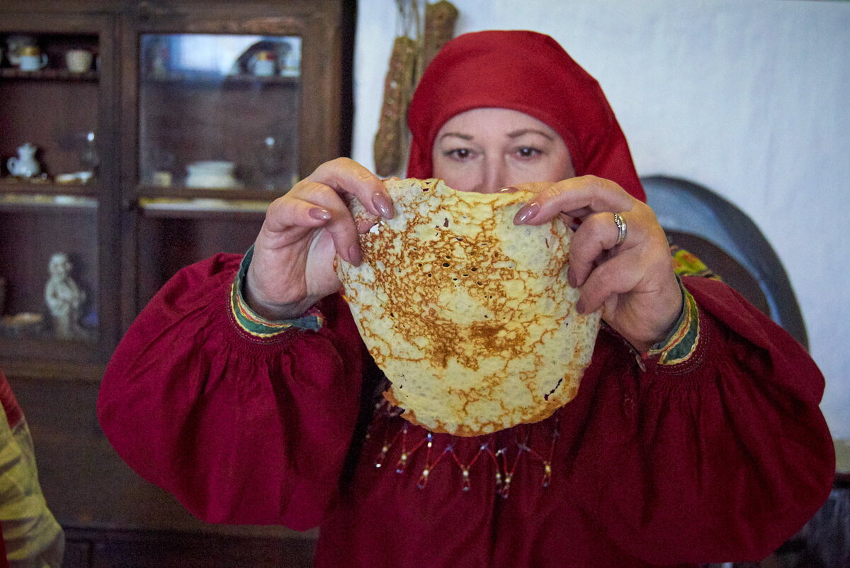 Блины каравайцы по рязански