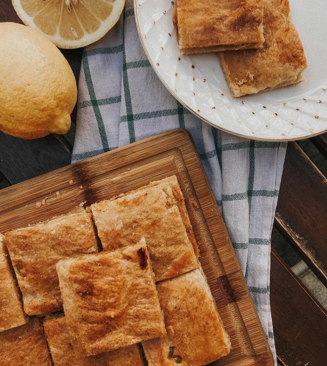 Лимонное печенье, пальчики оближешь!