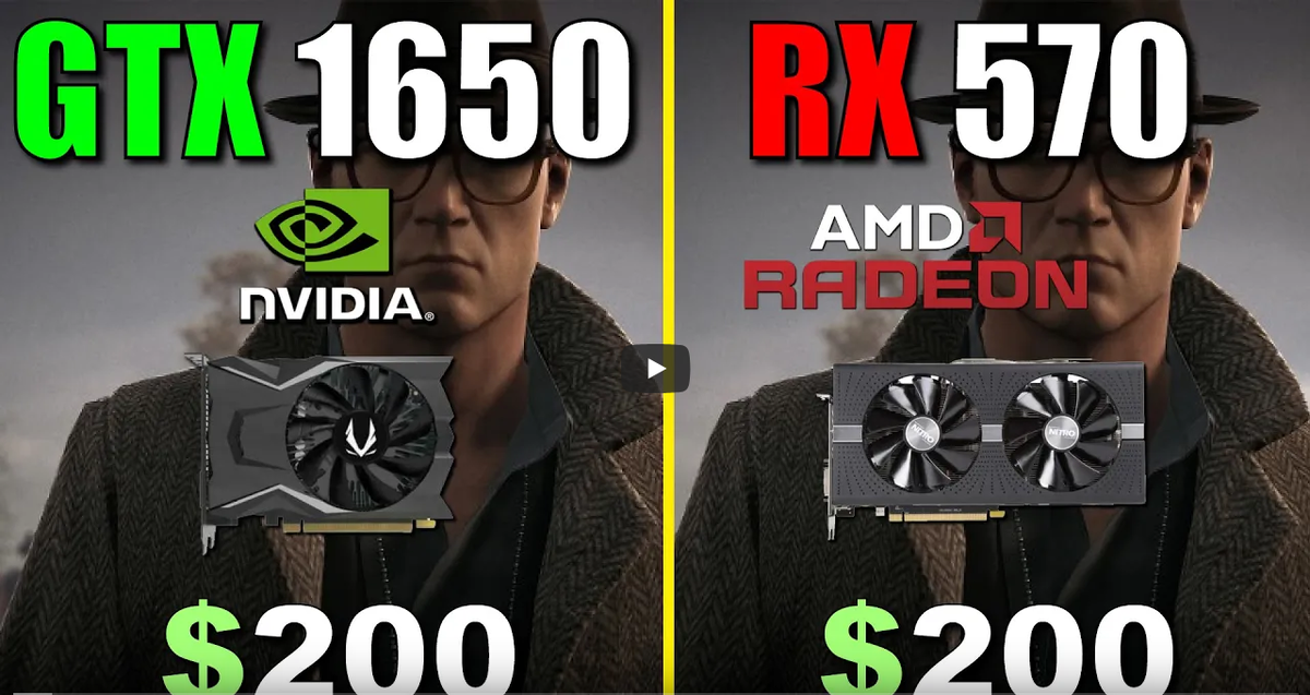 Gtx 1650 vs 570