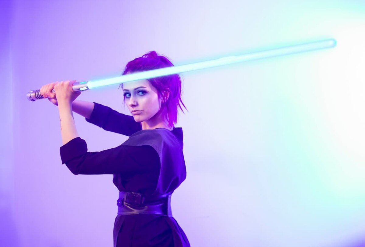 Rolyatistaylor в образе джедая 