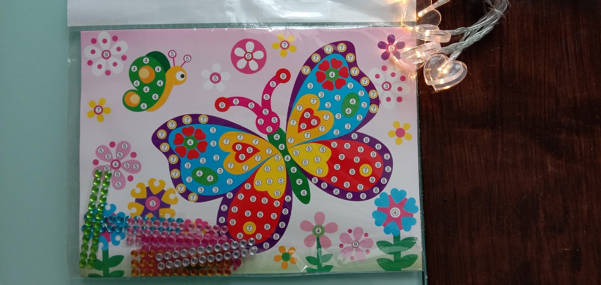 Аппликая из страз.  👉👉👉👉 Листайте  галерею. 