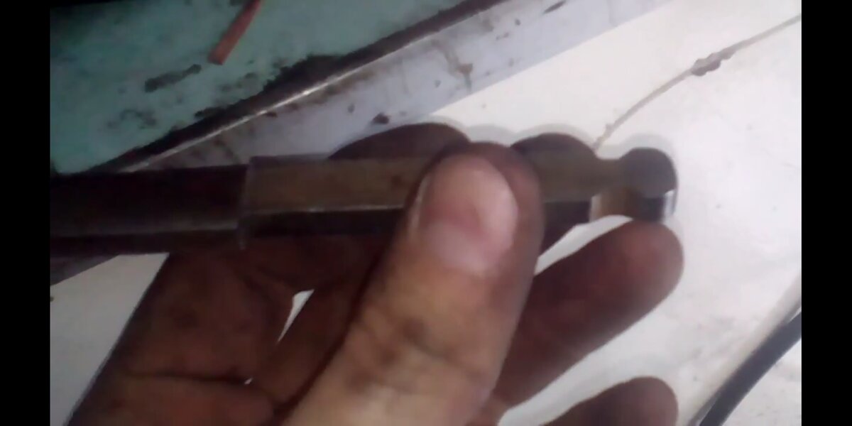 Так выглядит уже укороченный рычаг на 7 см