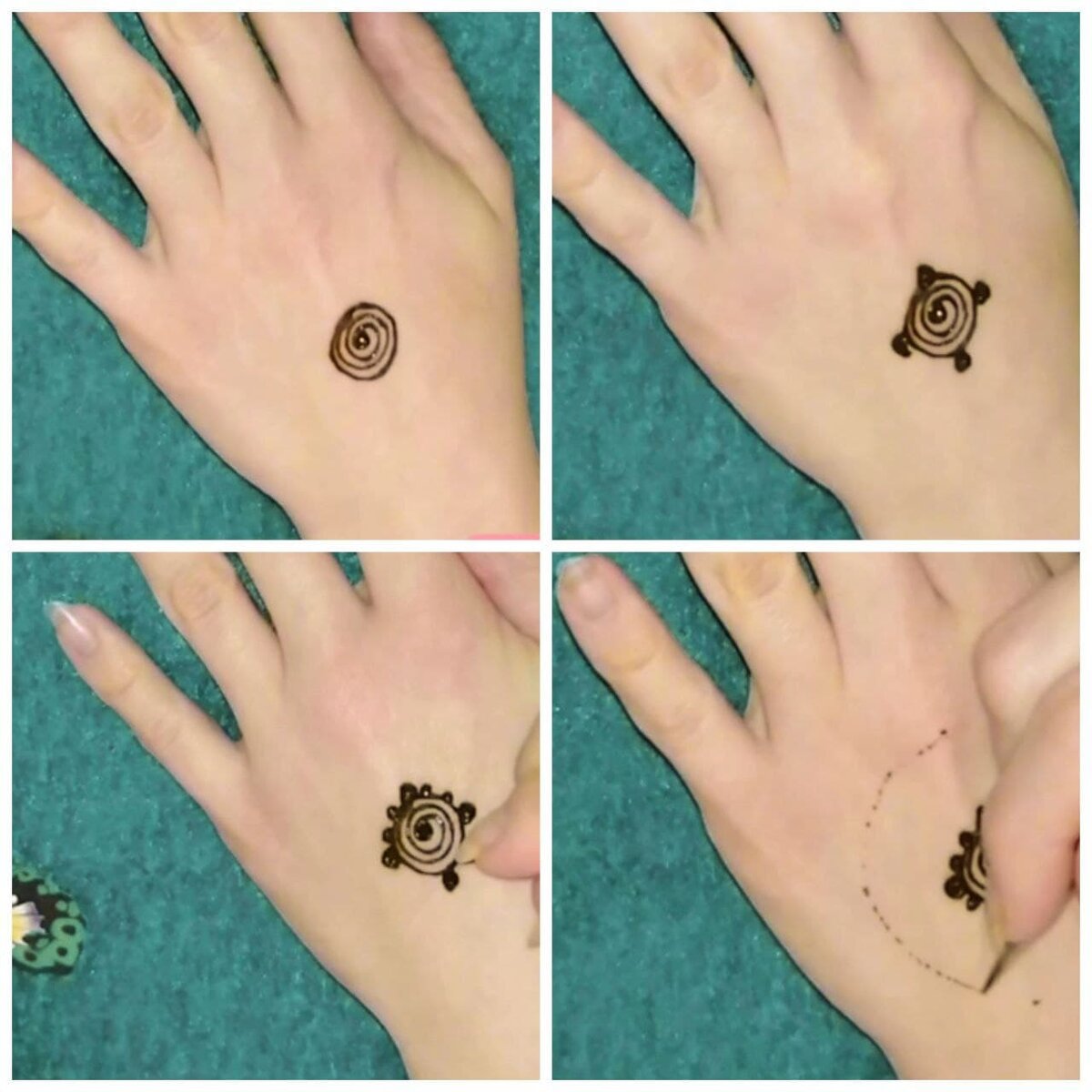 мехенди мандала