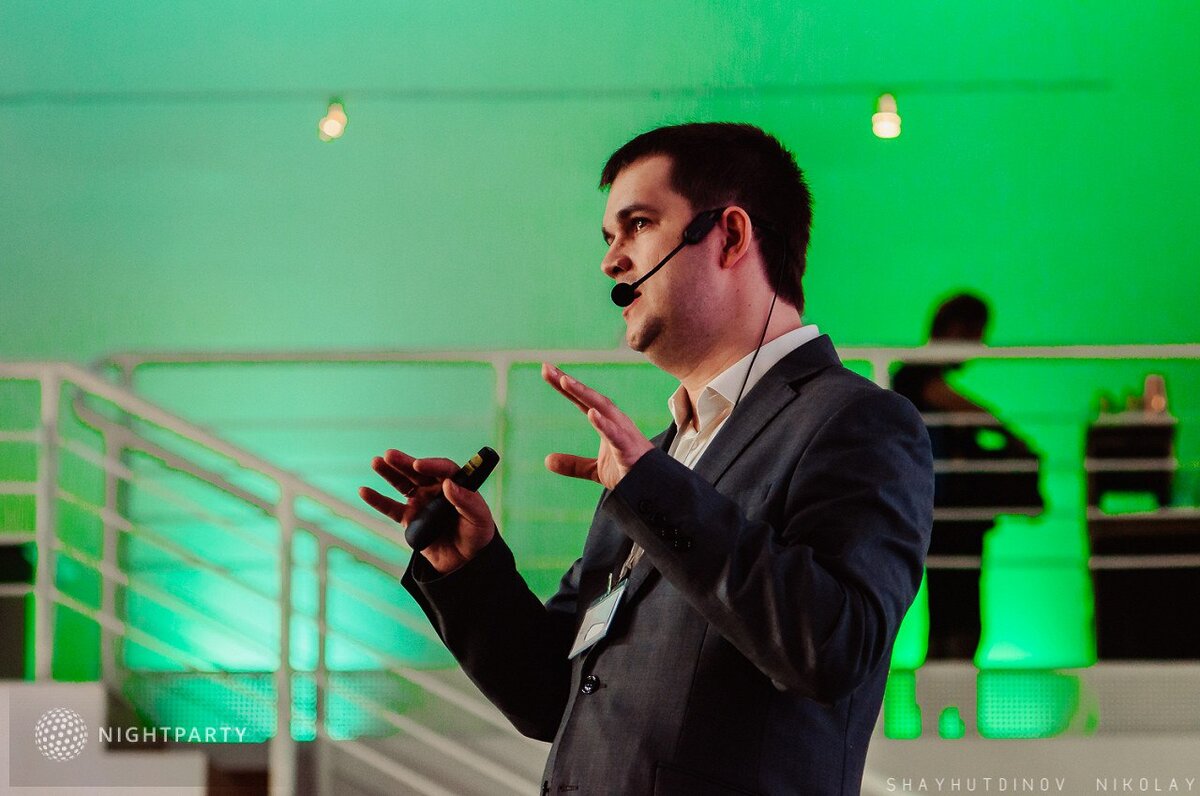 Это я на мероприятии Nightparty