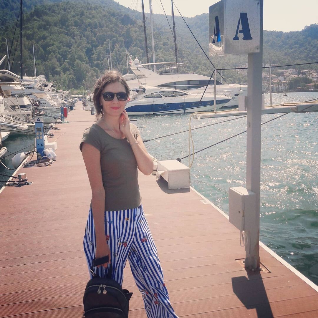 В яхт-клубе Фетхие. 