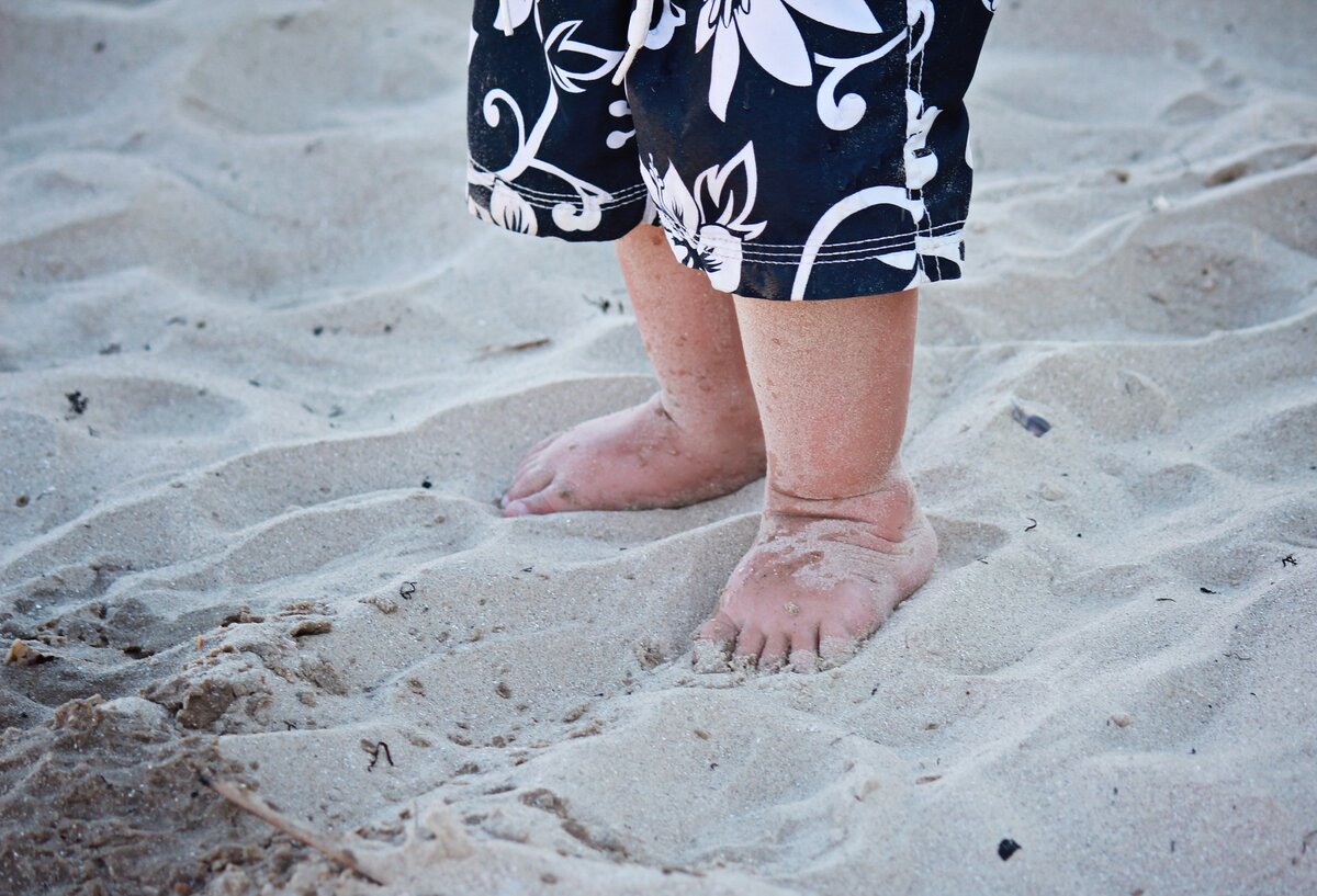 Песок в обуви