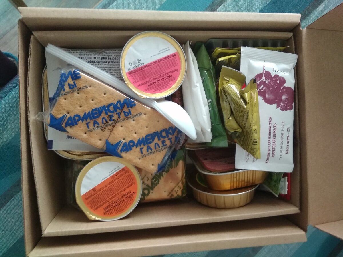 Коробка полностью наполнена:)