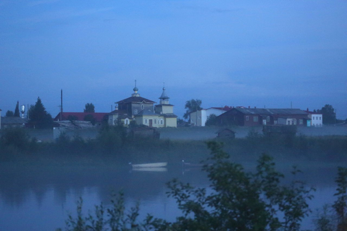 Снимок фотографа и путешественника Александра Тарасова из альбома Vkontakt о его путешествии по Пинеге.