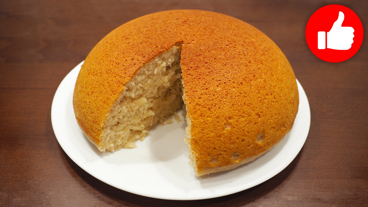 Банановый манник в мультиварке к чаю