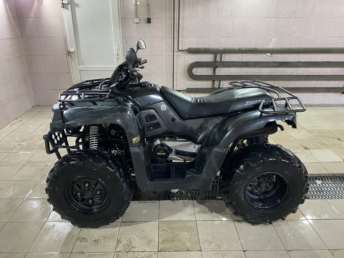 Мал, да удал! Не смотря на скромные размеры это полноценный утилитарник! Источник фото - https://auto.ru/atv/used/sale/aeon/crossland_350/3710321-bdf17404/