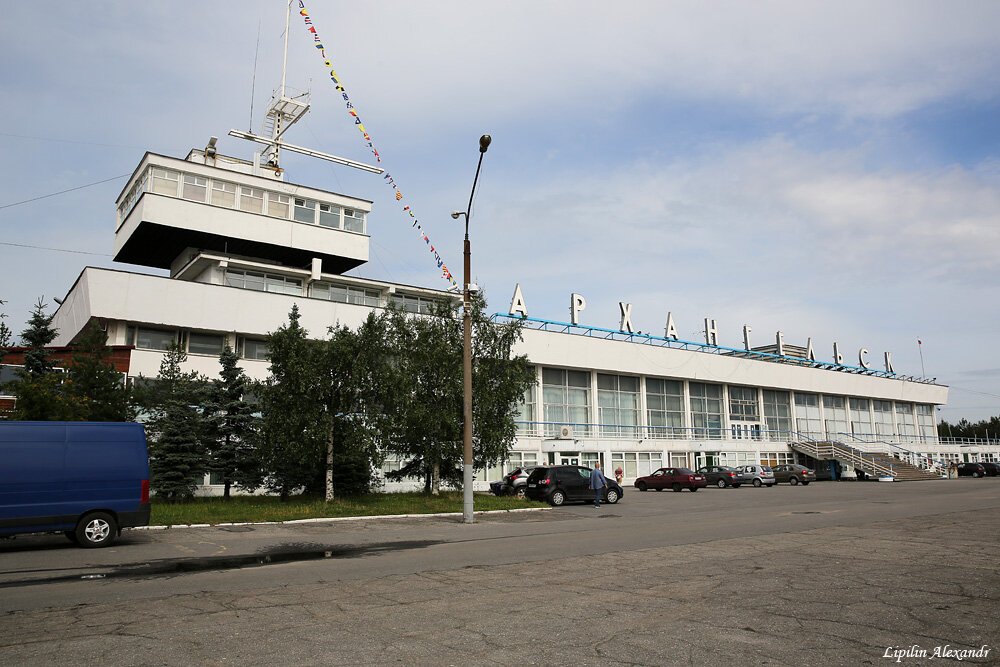 Речной вокзал архангельск фото