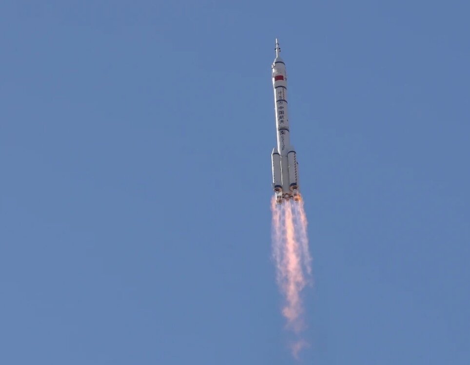  Запуск миссии "Шэньчжоу-12" летом 2021 года, фото CNSA Китай