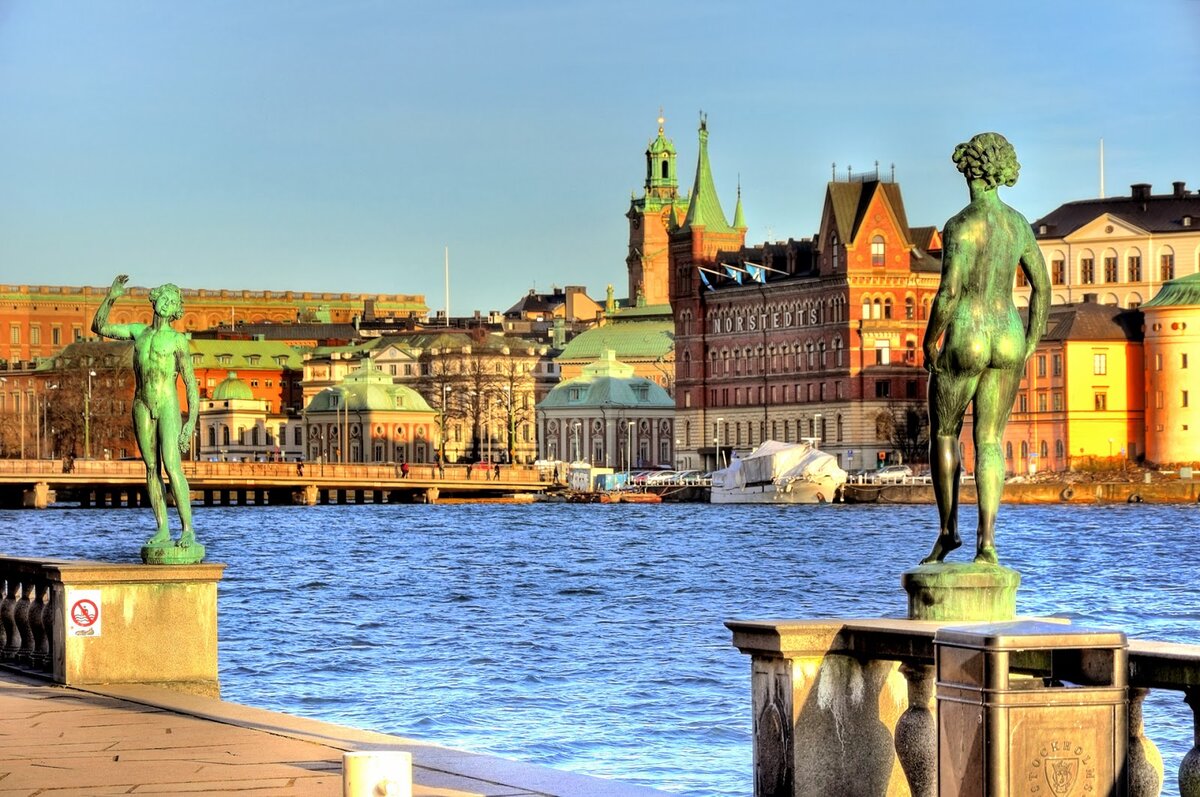 Стокгольм памятники в Старом городе