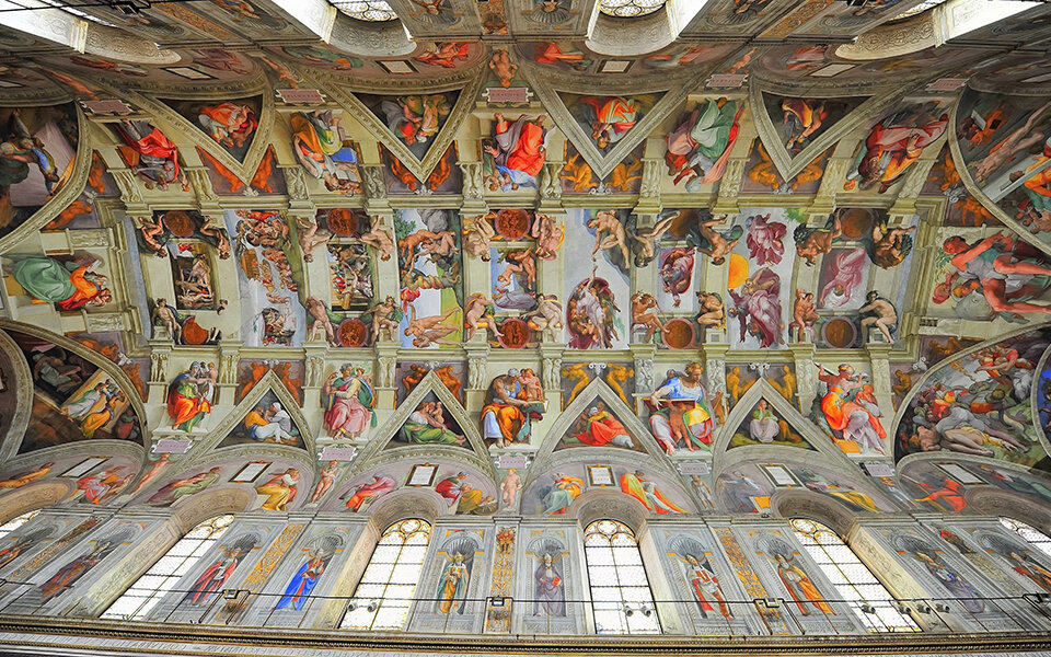Потолок Сикстинской капеллы 