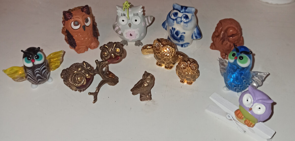 Совушки-малышки...Ни одна не повторяет другую...