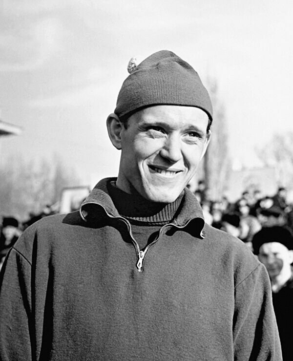 Советский конькобежец Виктор Косичкин, фото из интернета