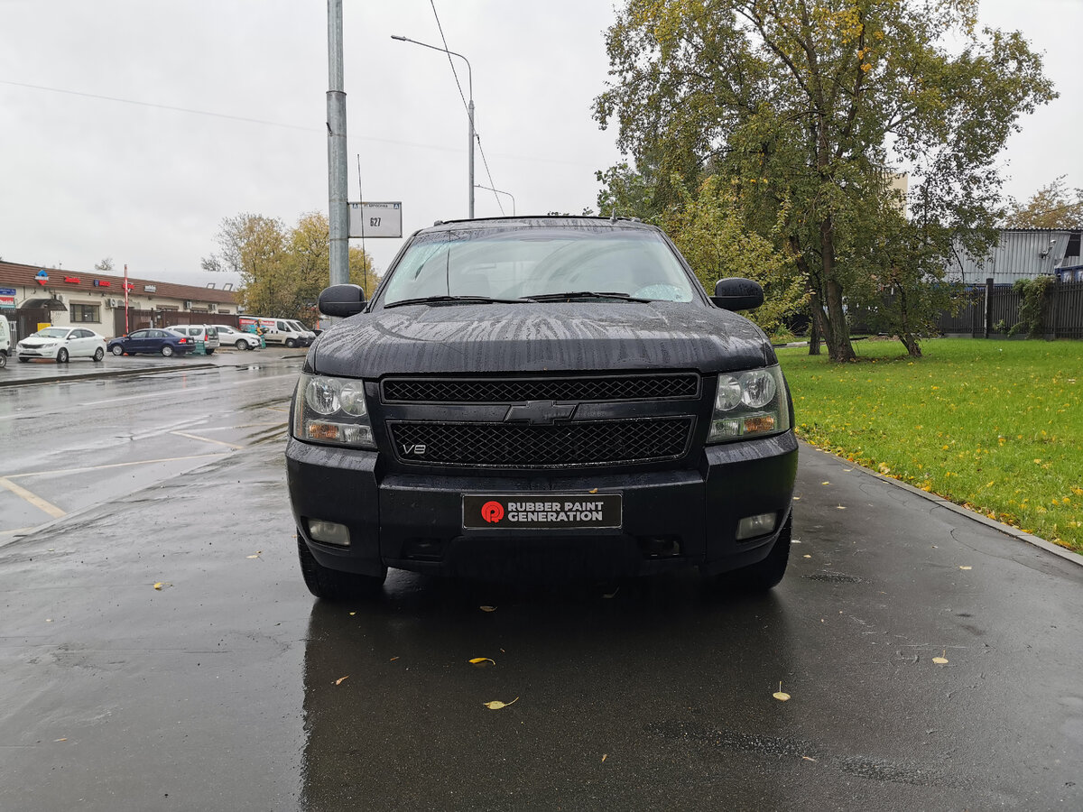 Брутальный американец! Покраска в Титан Chevrolet Avalanche! | Rubber Paint  | Дзен