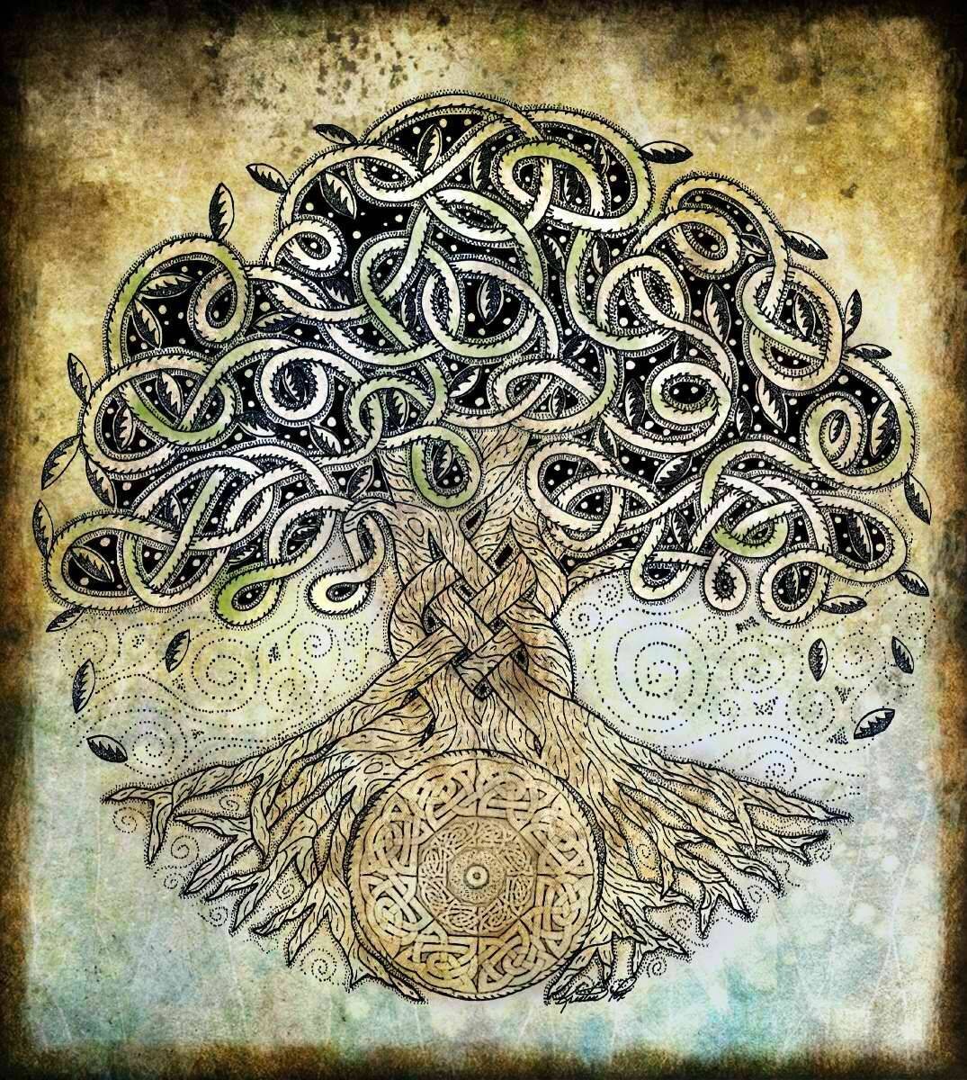 Мировое древо "Иггдрасиль"