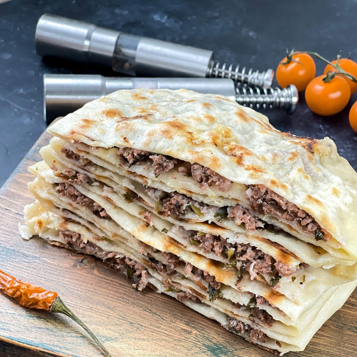 Тонкое чуду с мясом