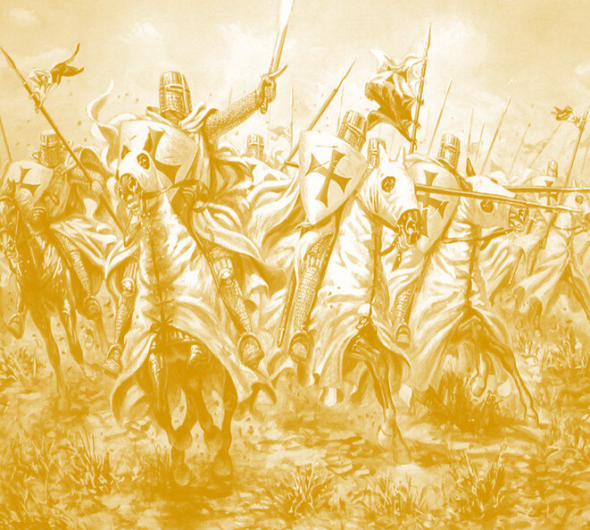 и над степью зловещей