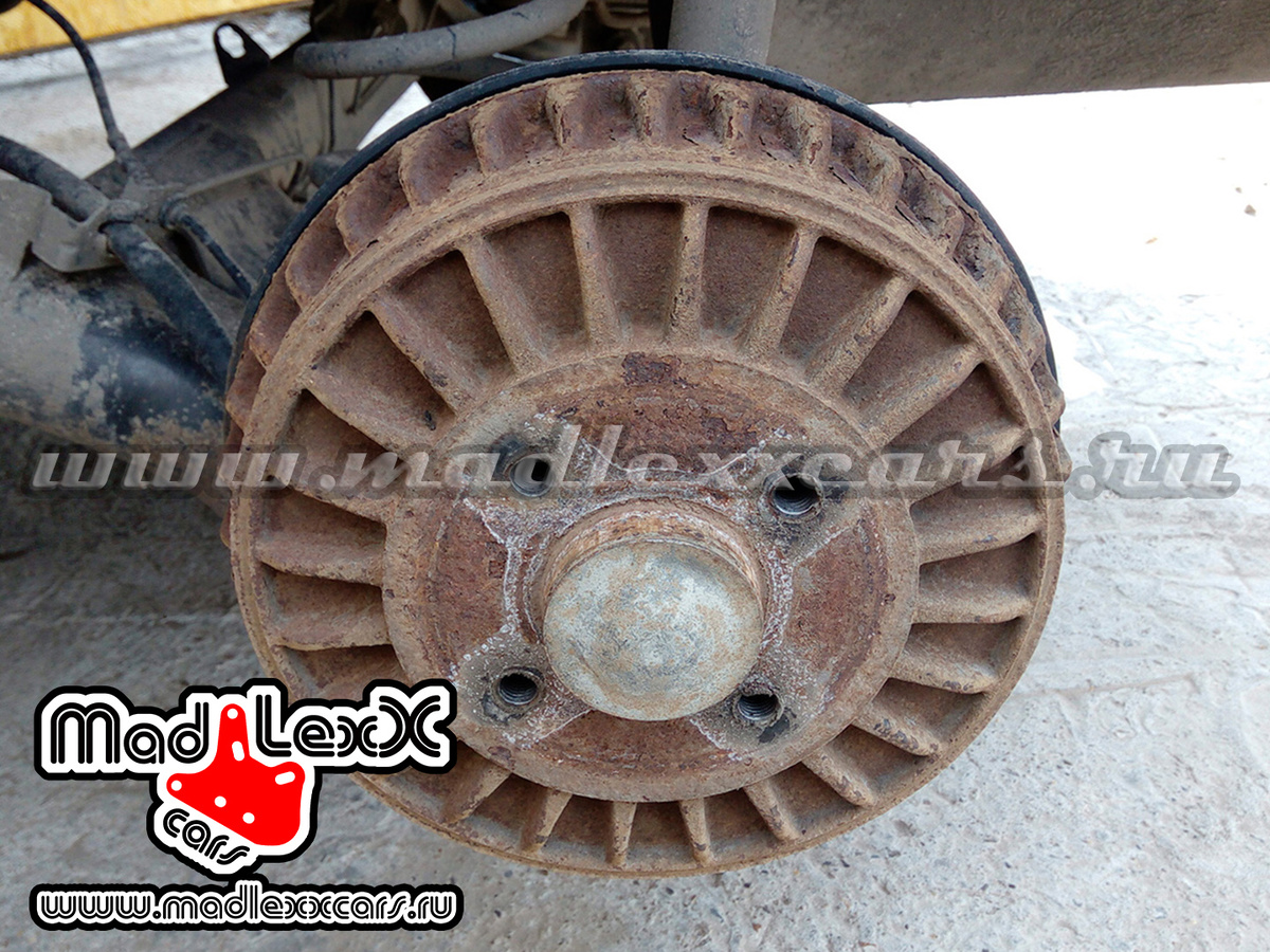 задние дисковые тормоза ЗДТ LADA ЛАДА VAZ ВАЗ largus ларгус MADLEXXCARS MLC LRGS KIT установка дисковых тормозов тюнинг тормозной системы