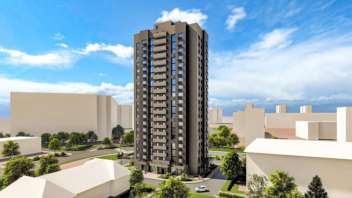    Дом по программе реновации на Загорьевской улице на юге Москвы© Департамент строительства Москвы