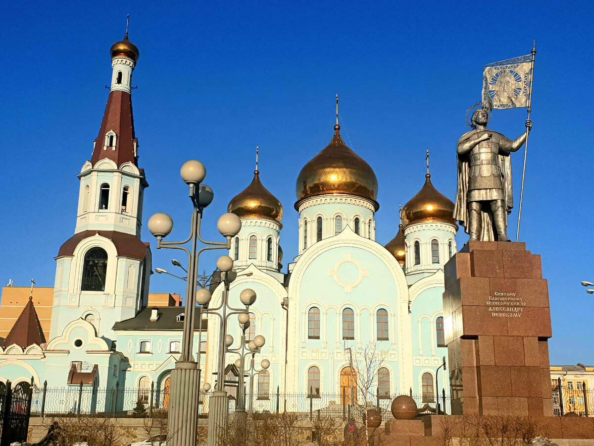 Вид со стороны вокзала