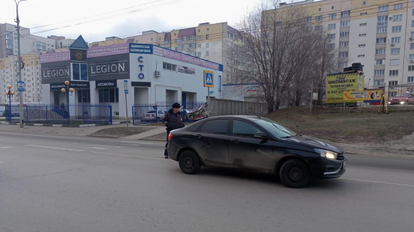   Фото УГИБДД по Саратовской области, ДТП на улице Чехова