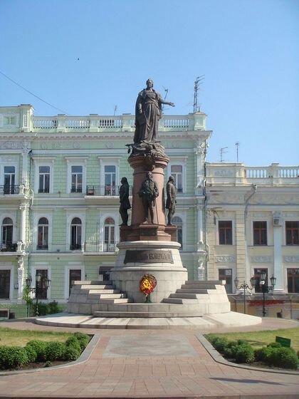    Памятник Екатерине II в Одессе (cc) HOBOPOCC