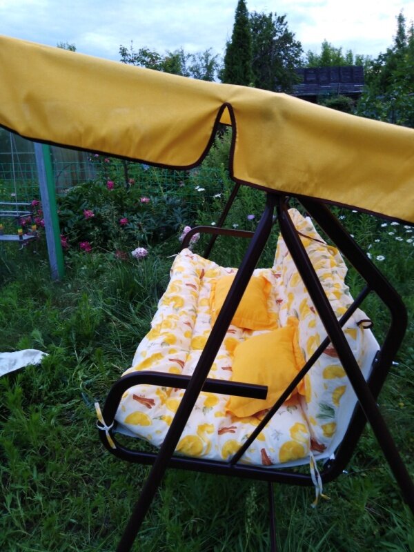 Можно теперь и маме удобно проводить время с детьми на детской площадке