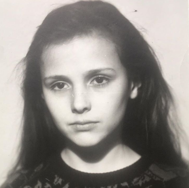 Елена Панова в детстве. Фото: Instagram