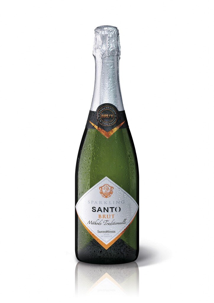 Sa1. Санто Брют 2013, Санто Вайнс \ Santo Brut 2013, Santo Wines nto Brut 2013, Santo Wines
