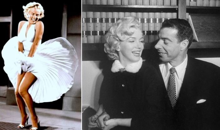 Мэрилин Монро и Джо ДиМаджио.
