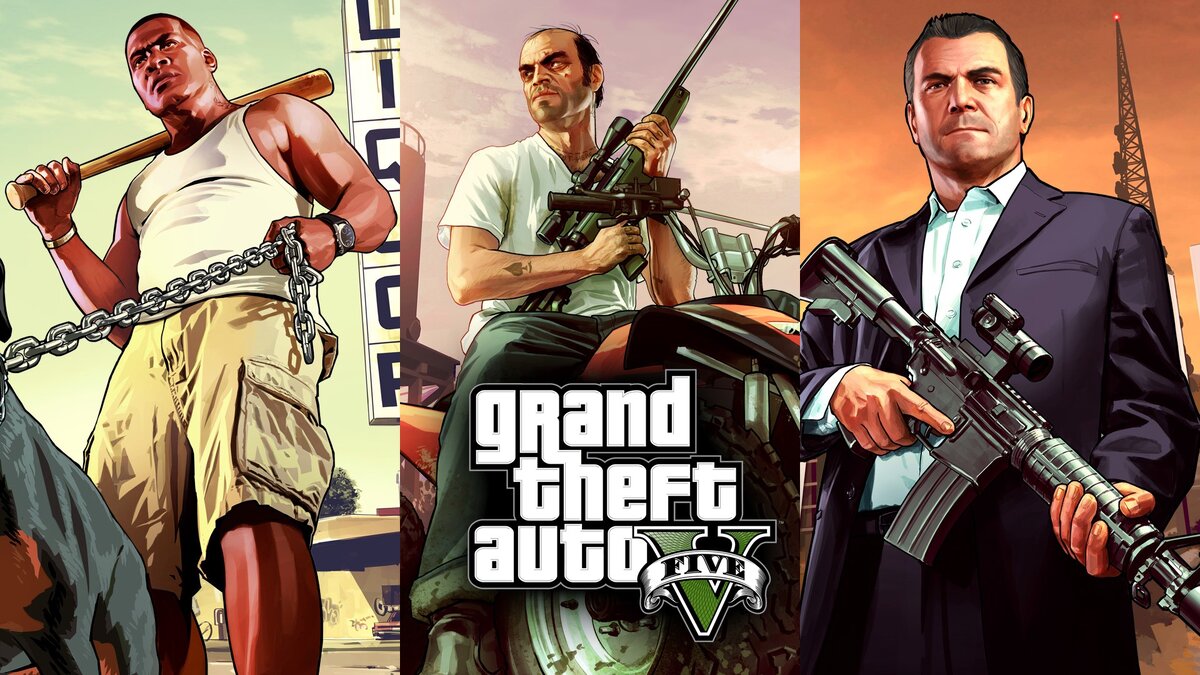 Постер "Grand Theft Auto 5"