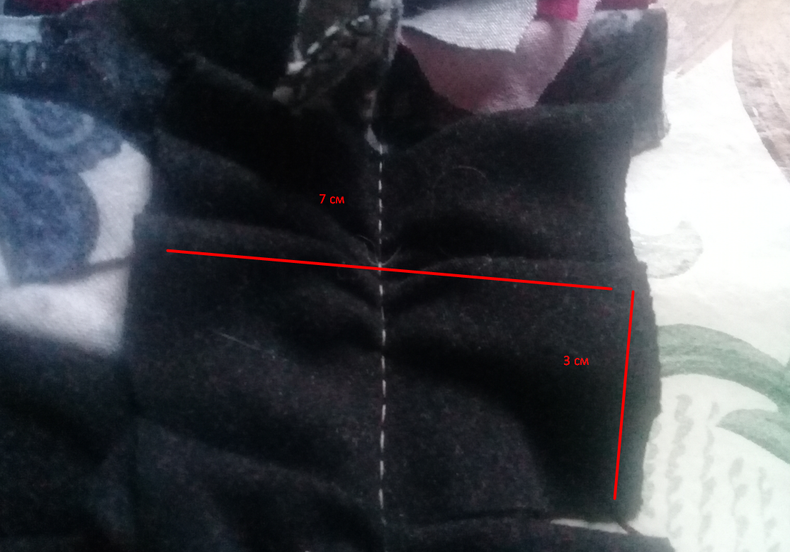 Средняя длина 7 см, ширина 3-4 см (можно больше или меньше).