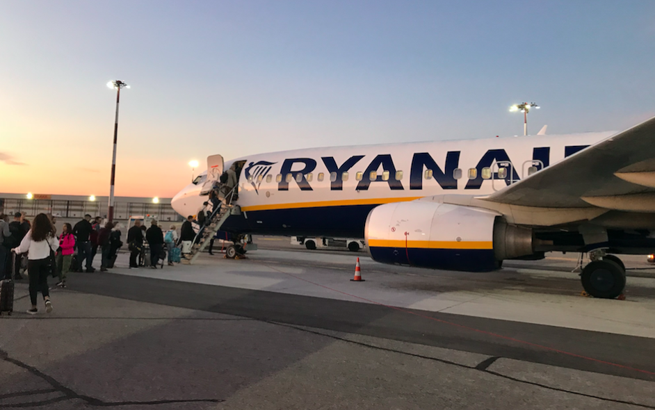 Самолет Ryanair