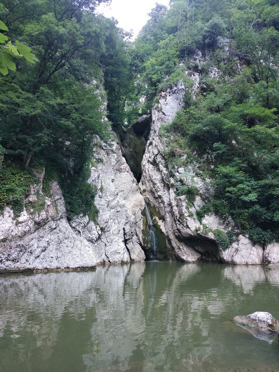 Агурские водопады Краснодарский край