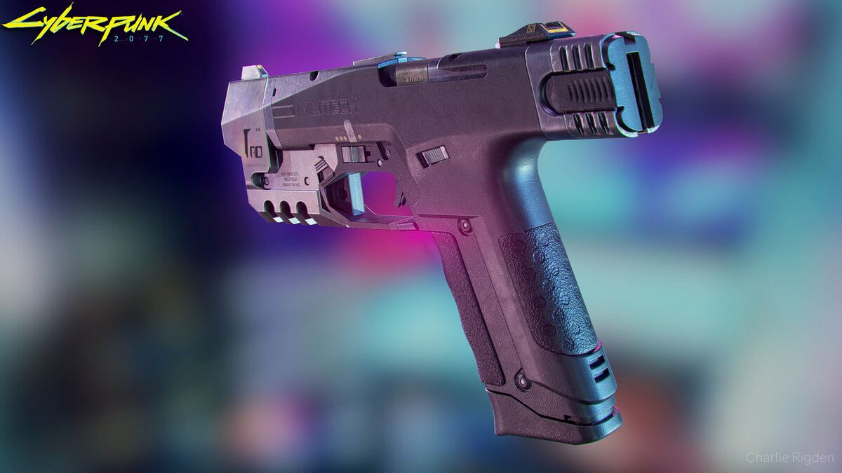 План б пистолет cyberpunk