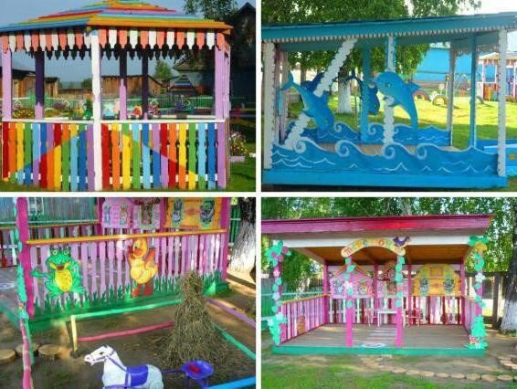 Площадка в детском саду (63 фото)