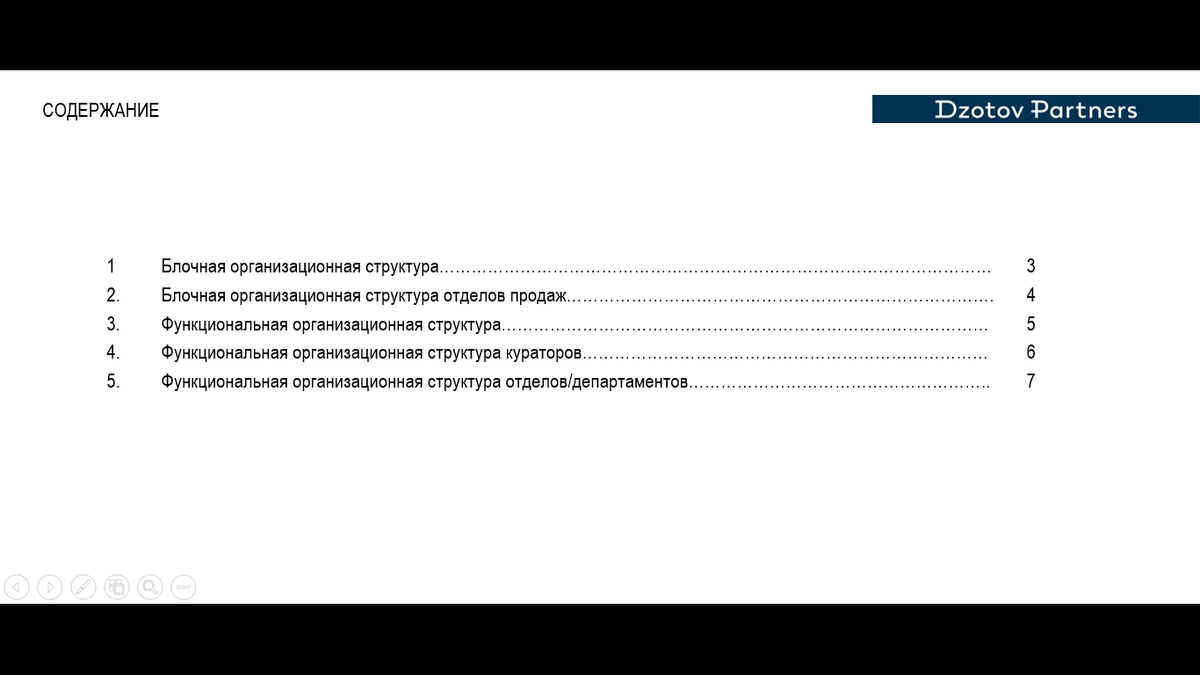 Обязательно формируйте оглавление, чтобы пользователи быстро ориентировались в документе и могли достать нужную информацию.