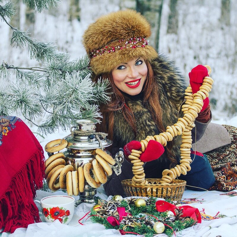 Традиционная женщина 