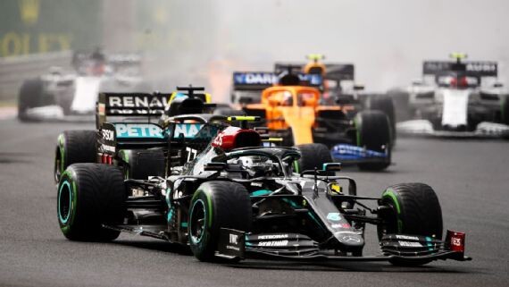 Льюис Хэмилтон выиграл свою вторую гонку в сезоне и 86-ю в своей карьере. Марк Томпсон