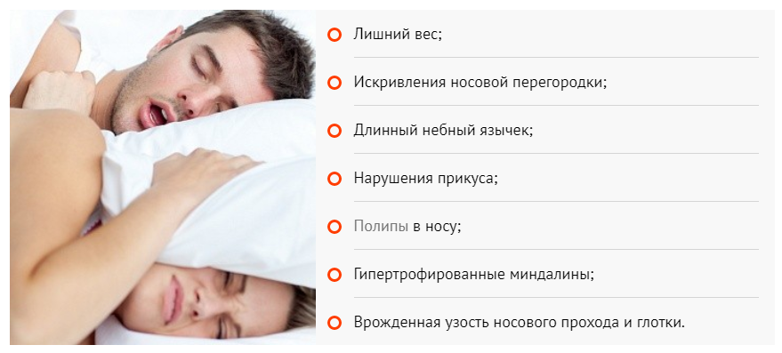 От чего храп. Причина храпа во сне у женщин