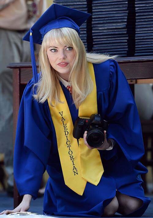 Эмма Стоун в «Новом Человеке-пауке: Высокое напряжение»