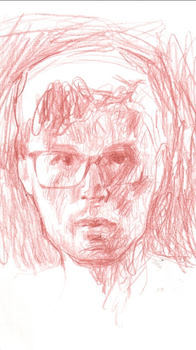 Один из первых автопортретов