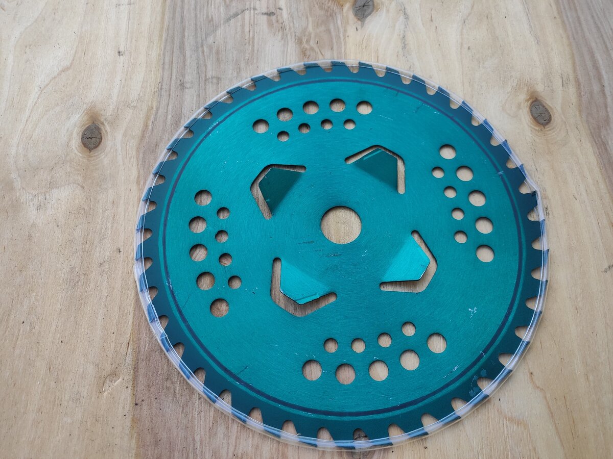 Новая фреза на триммер.