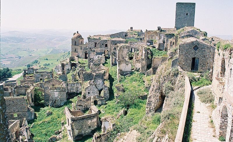 Руины Крако очень живописны и являются местной достопримечательностью