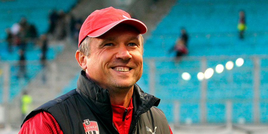 Андрей Талалаев бывший главный тренер "Химок", главный тренер "Крыльев Советов"