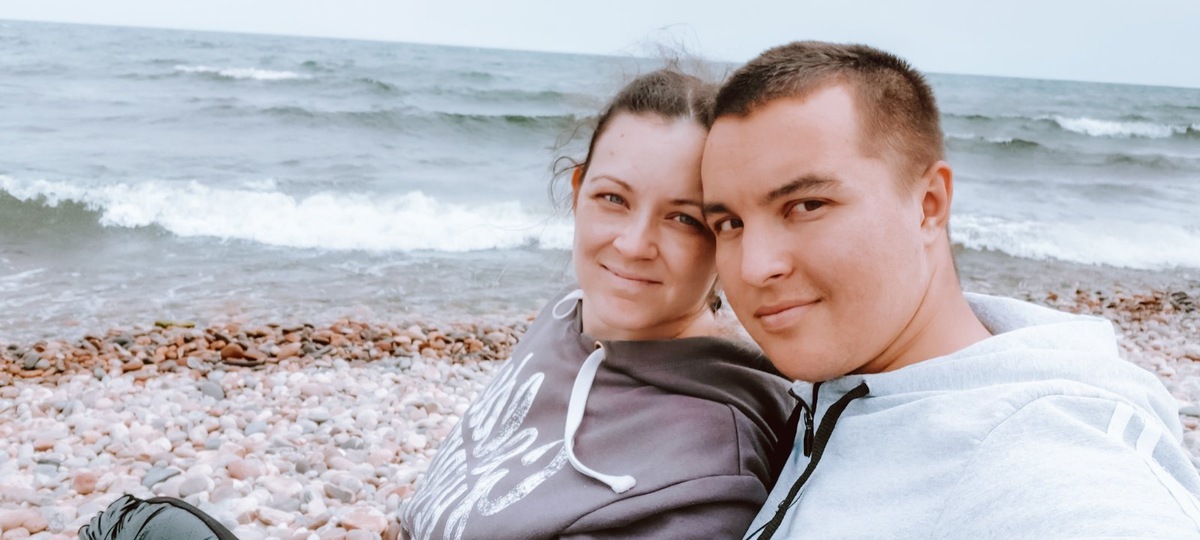 Знакомьтесь, моя жена Вероника и я.