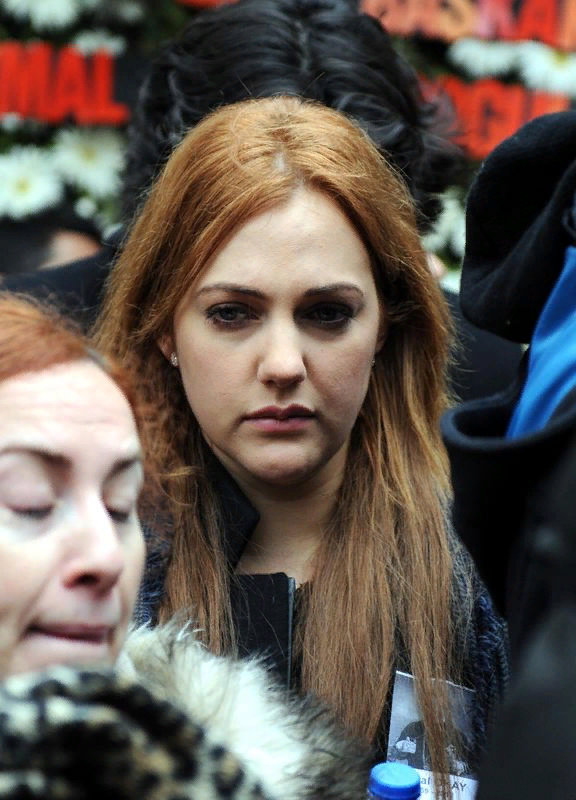 На похоронах